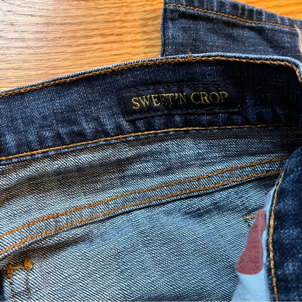Lucky brand sweet’n crop jeans size 6 / 28 - Picture 5 of 8